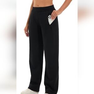 HODO 34" Sweatpants Fleece Joggers for Women Wide Legs NWT. Size 2XL Tall